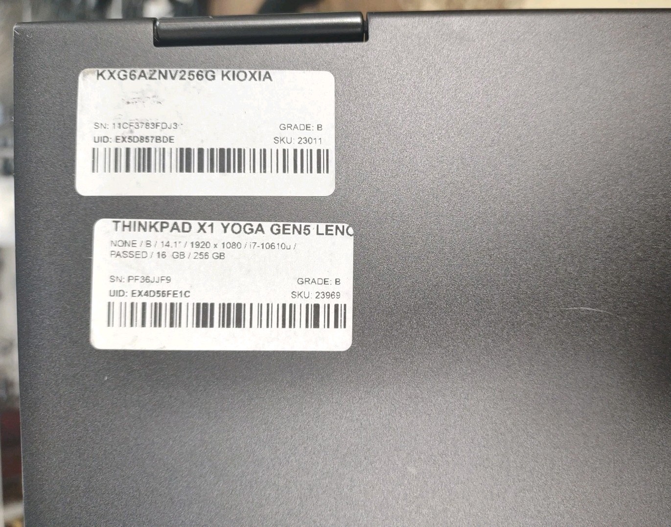 Lenovo ThinkPad X1 Yoga Gen 5 W/ i7-10610U, 16GB, 256GB, Touchscreen, Stylus.