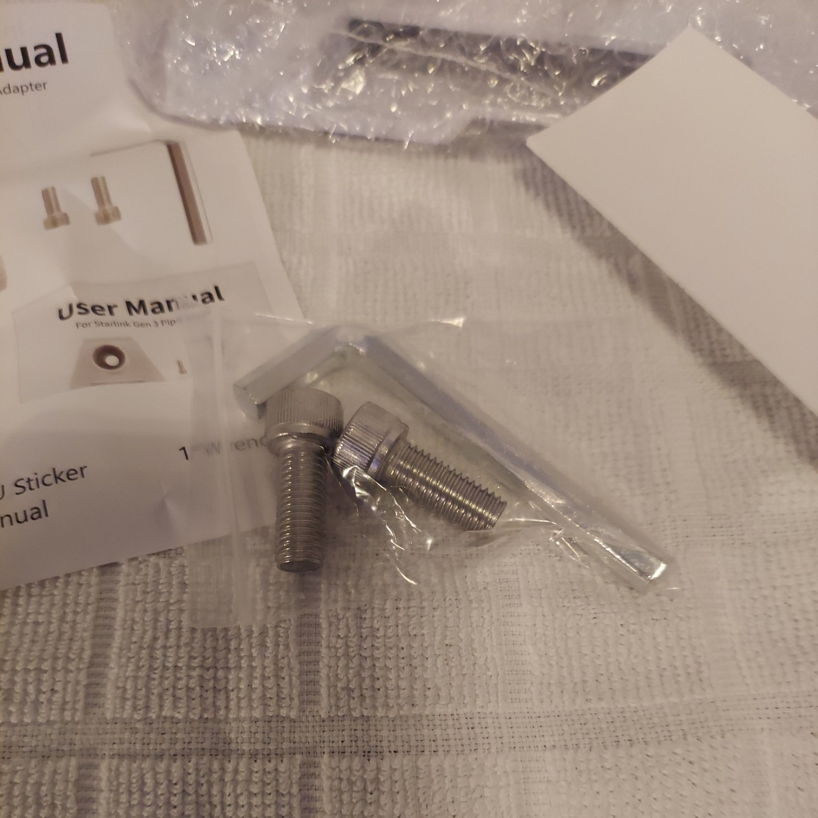 Starlink Mount Gen 3 Adapter – Starlink Gen 3 Pipe Adapter – See Pictures