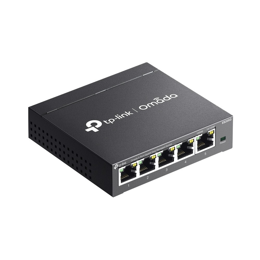 TP-Link ES205G | Omada 5-Port 1000Mbps Gigabit Easy Managed Desktop Switch