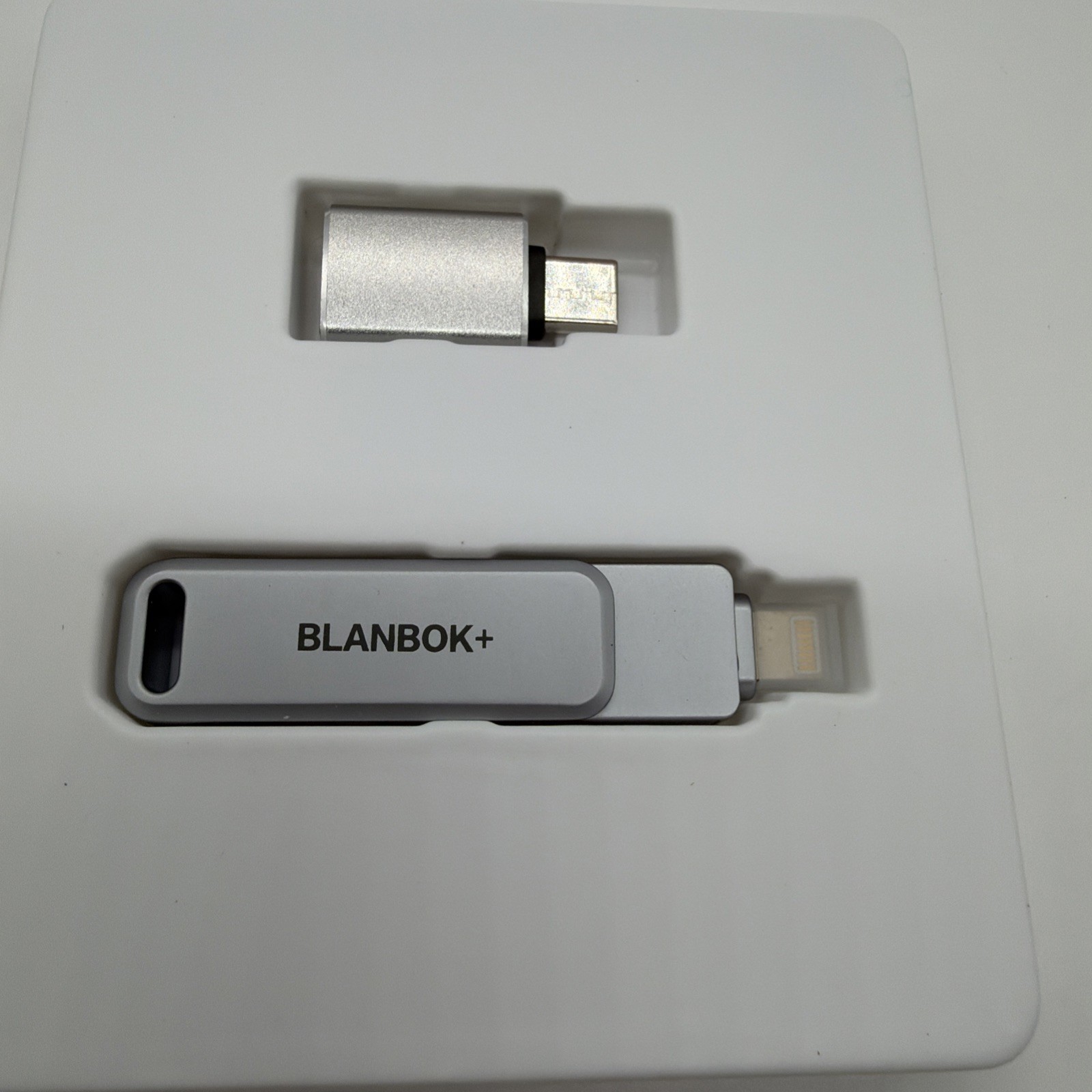 Blanbok+ MFI Licensed Flash Drive 256 GB Storage Capacity New Open Box