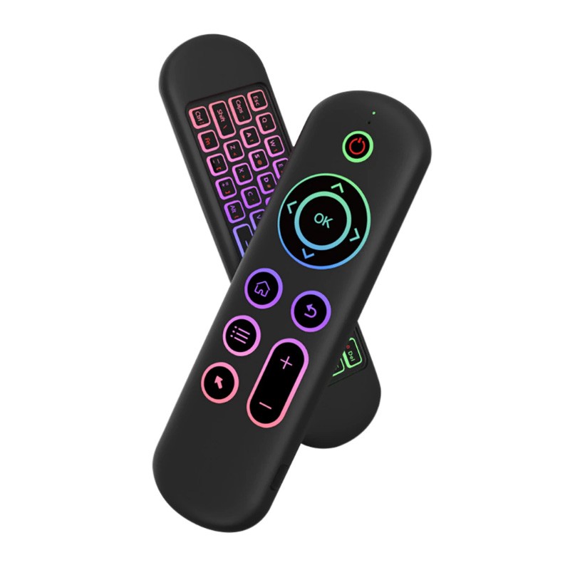 Universal Keyboard Remote Air Mouse Color Backlit – Bluetooth/USB Connection