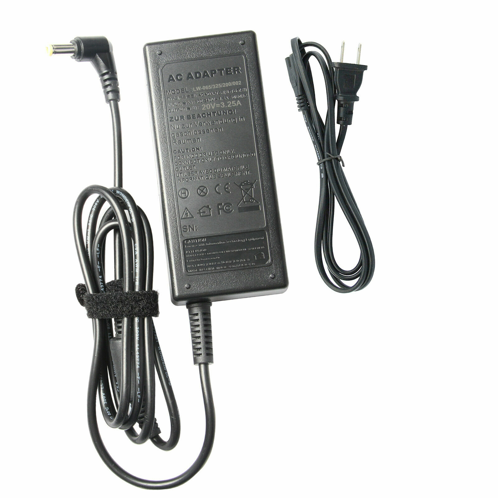 20V 3.25A 65W AC Adapter Charger Power Supply For IBM Lenovo IdeaPad 5.5*2.5mm