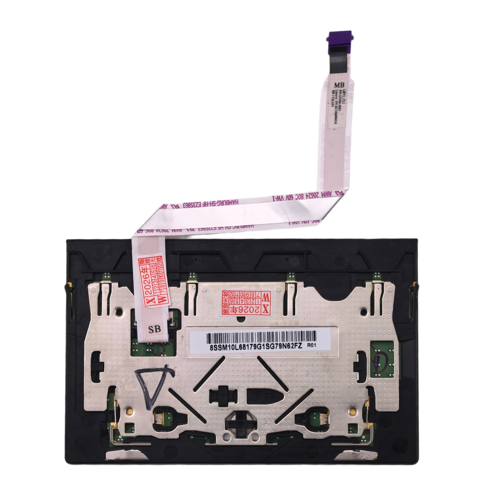 Glass Panel Touchpad Clickpad for ThinkPad X1 Yoga 2nd Gen 3rd Gen with Cable