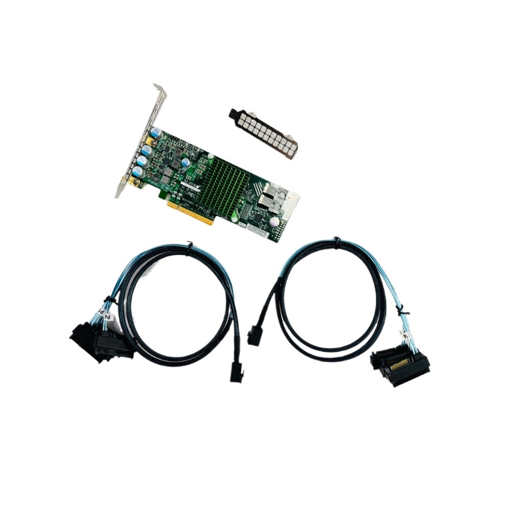 9300-8I LSI 3008 12G HBA IT Mode ZFS FreeNAS unRAID+2*SFF-8482 SAS SATA Cable US