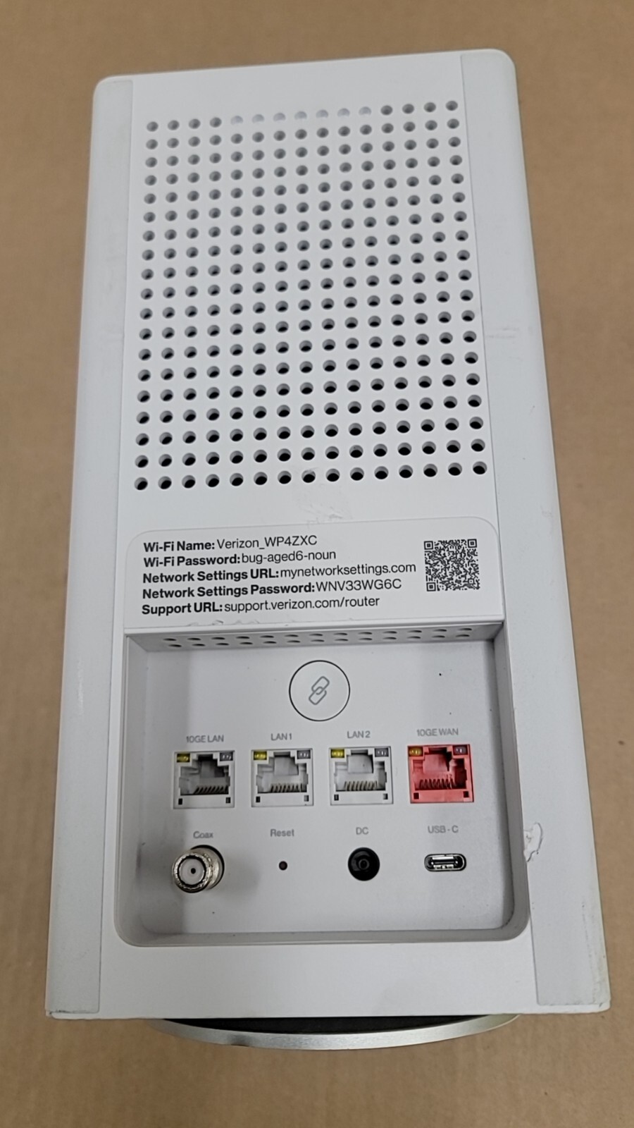 Used Verizon Router CR1000A WIFI 6E Latest 2022 For Home & Business (no ac )