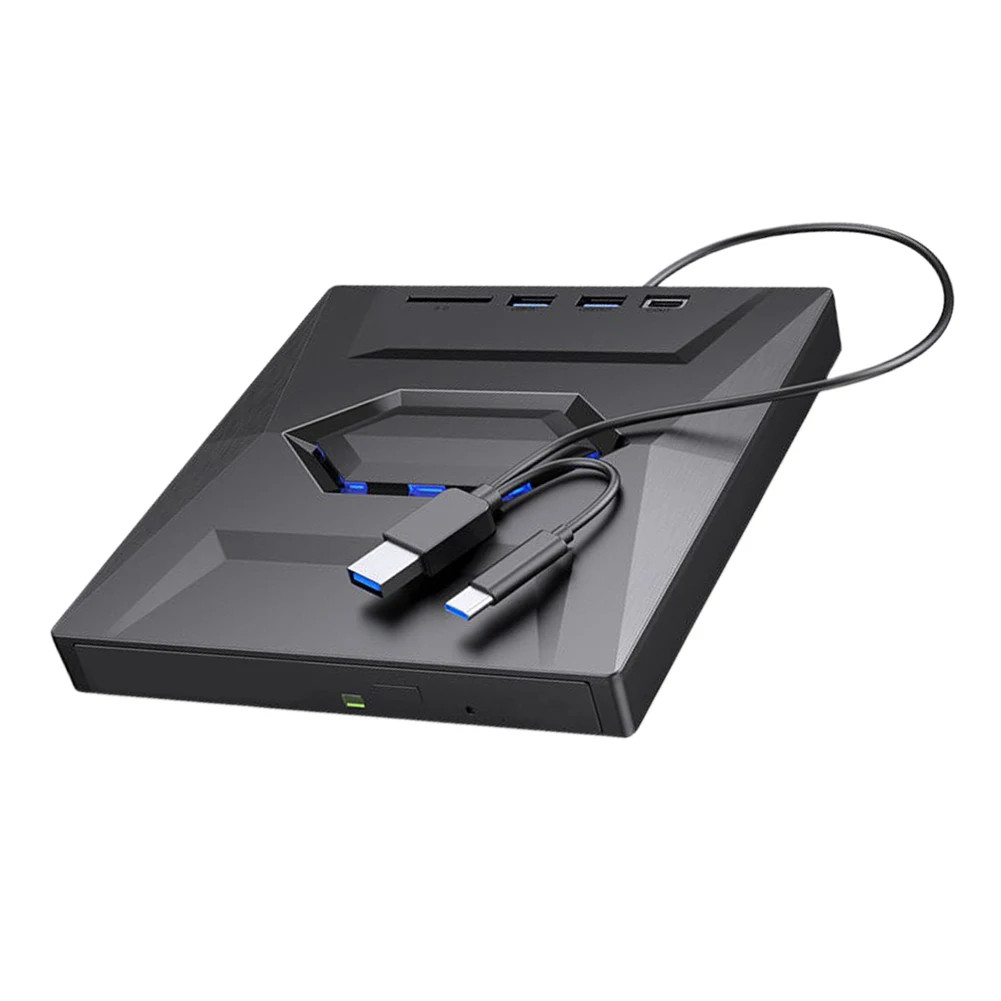 External CD DVD Drive USB 3.0 Writer Burner Player for PC Laptop Windows 11 10