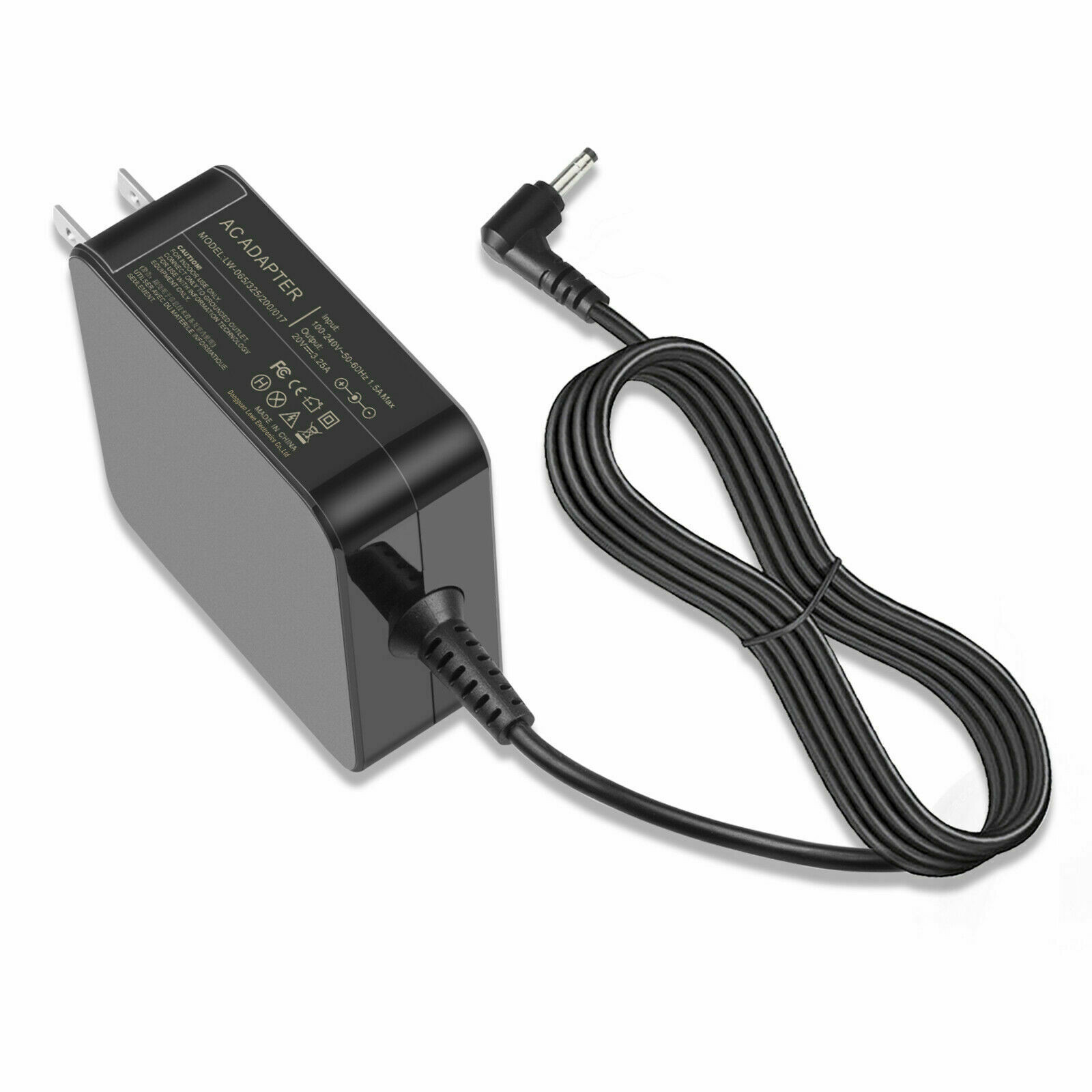 Charger Adapter for Lenovo 20V 3.25A 65W with 4.0mm/1.7 ADLX65CCGU2A 5A10K78761