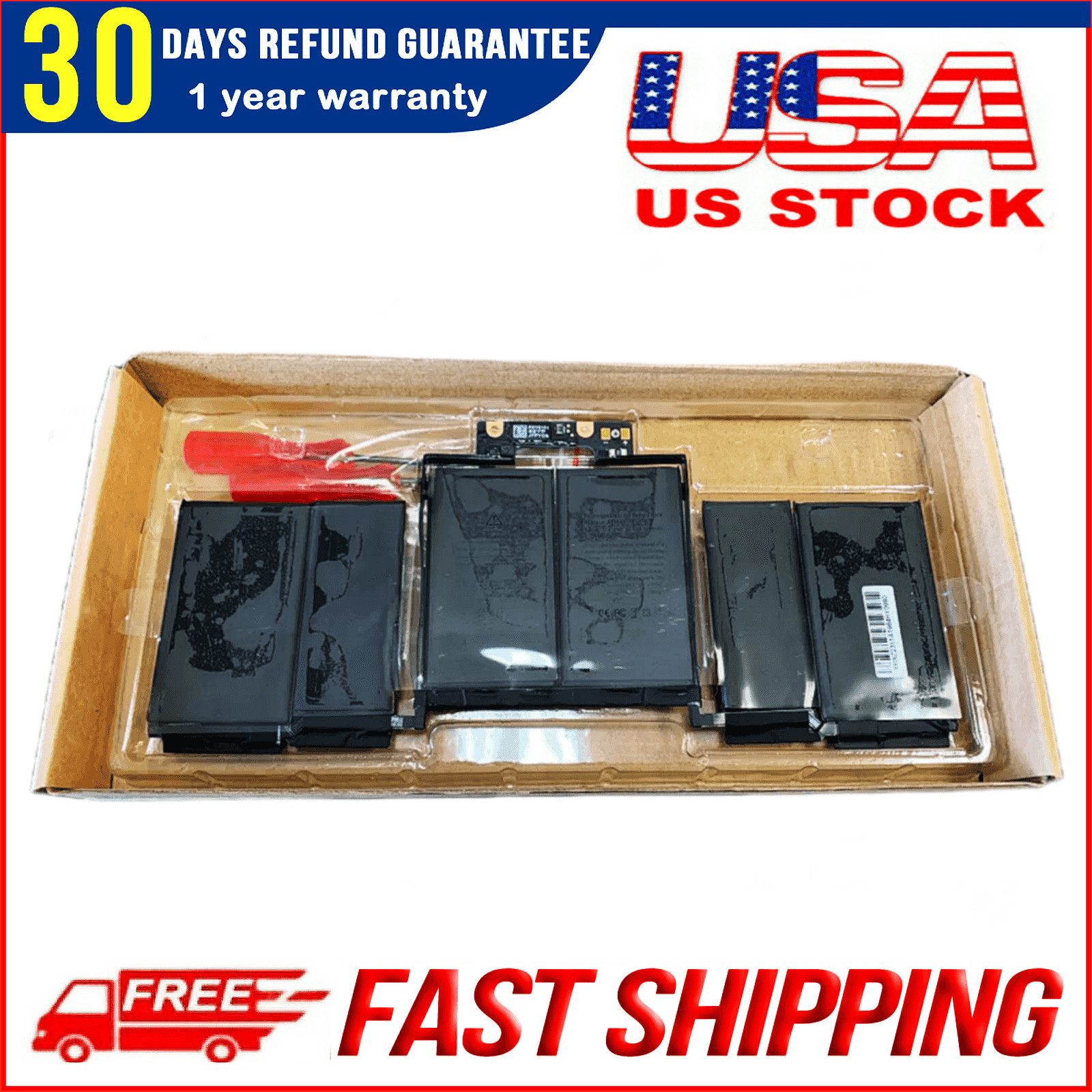New Genuine A1964 Battery for Macbook Pro 13 inch A1989 Mid 2018 2019 A2251 2020