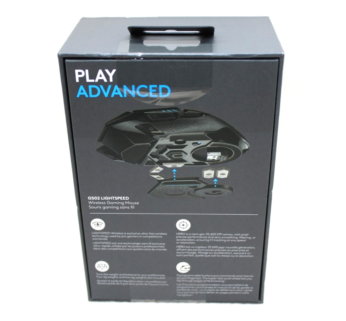 New Logitech G502 Lightspeed Wireless Gaming Mouse / NEW, FREE SHIP.
