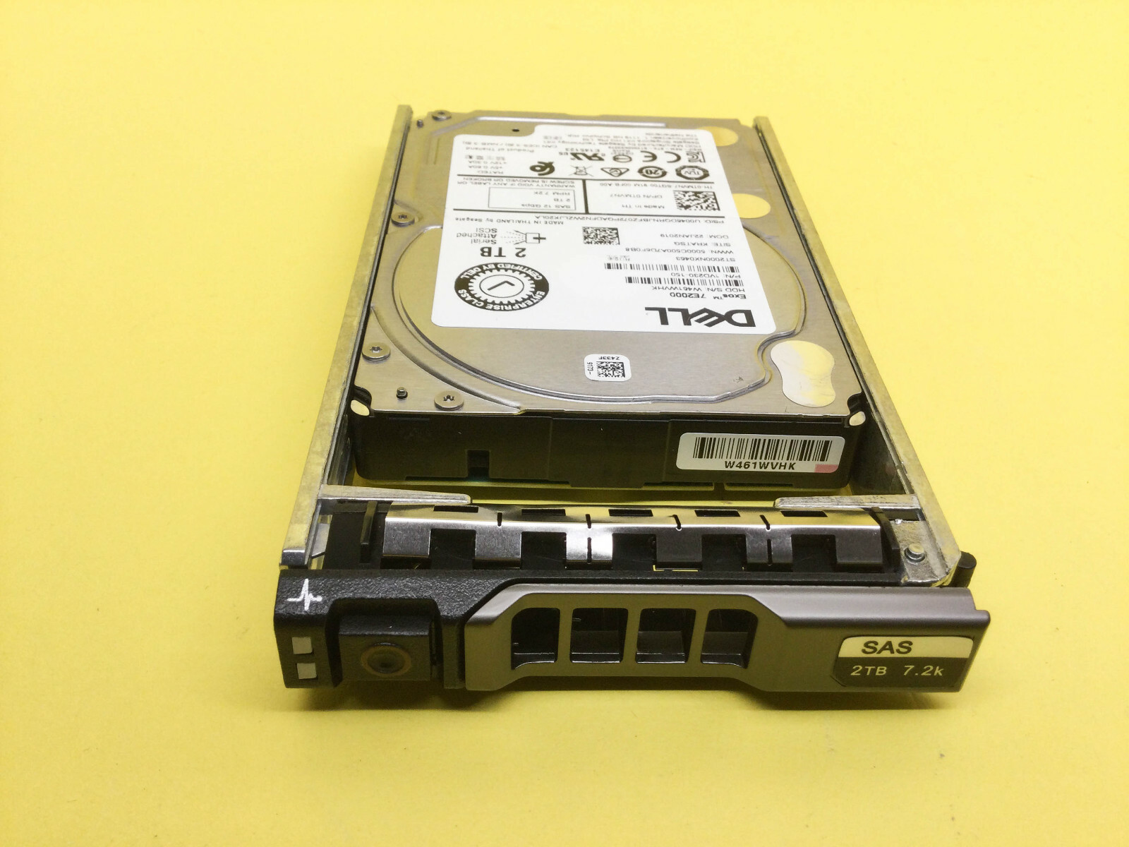 TMVN7 DELL 2TB 7.2K 12G SFF SAS ENT SED HDD 0TMVN7 ST2000NX0463