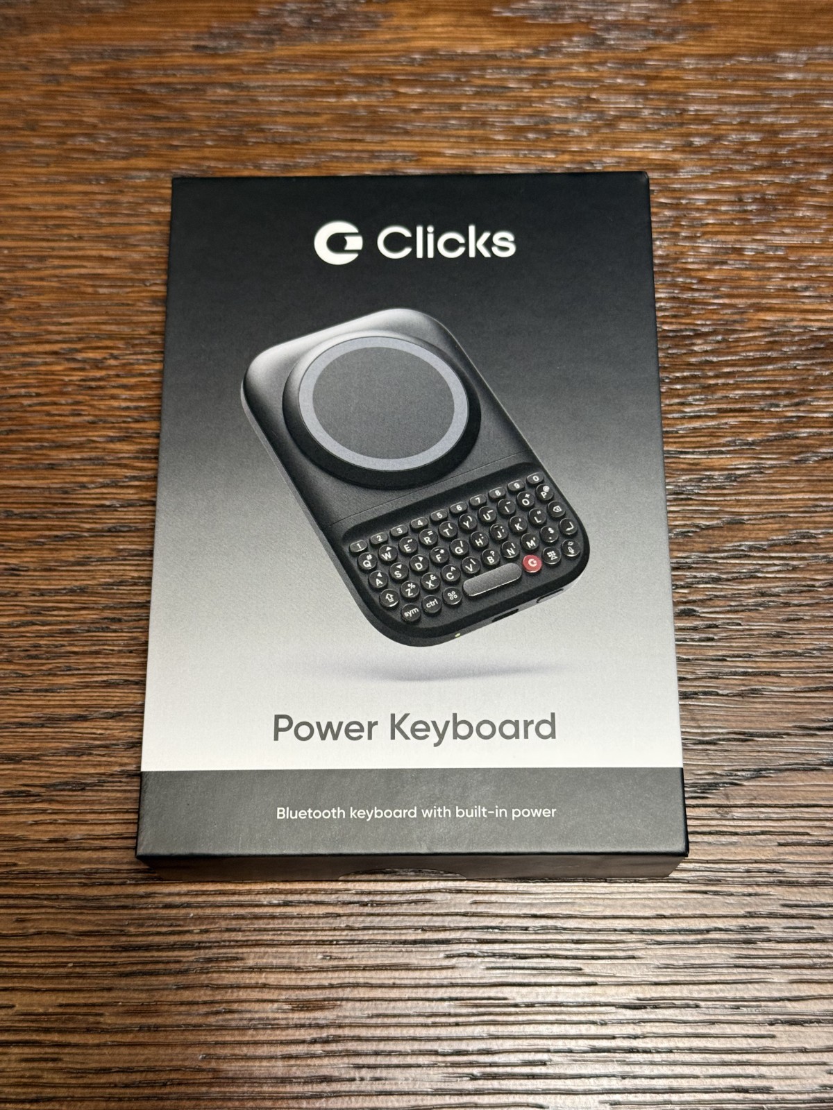Clicks Power Keyboard – Black – New In Sealed Box