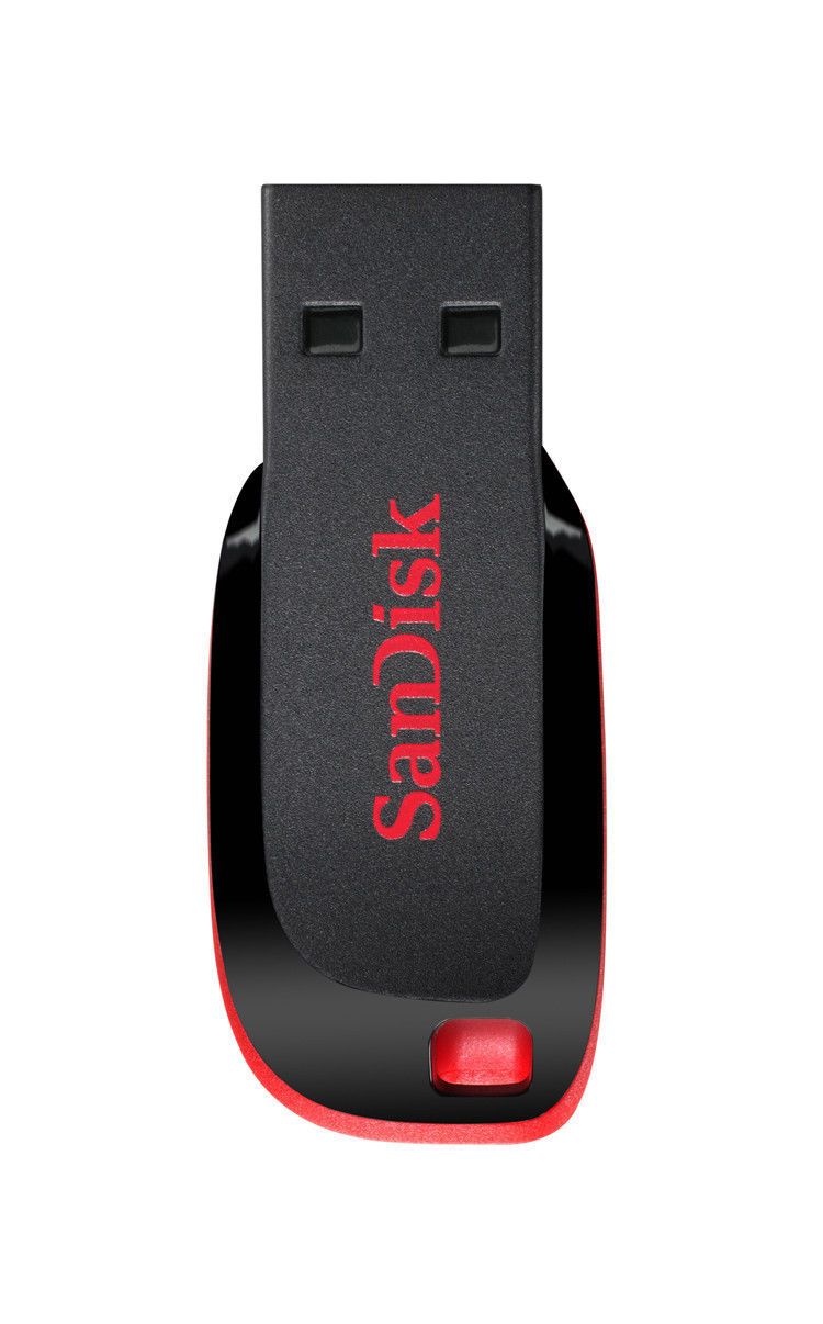 LOT OF 5 SanDisk Cruzer Blade USB 32GB Flash Drive (SDCZ50-032G-A11)