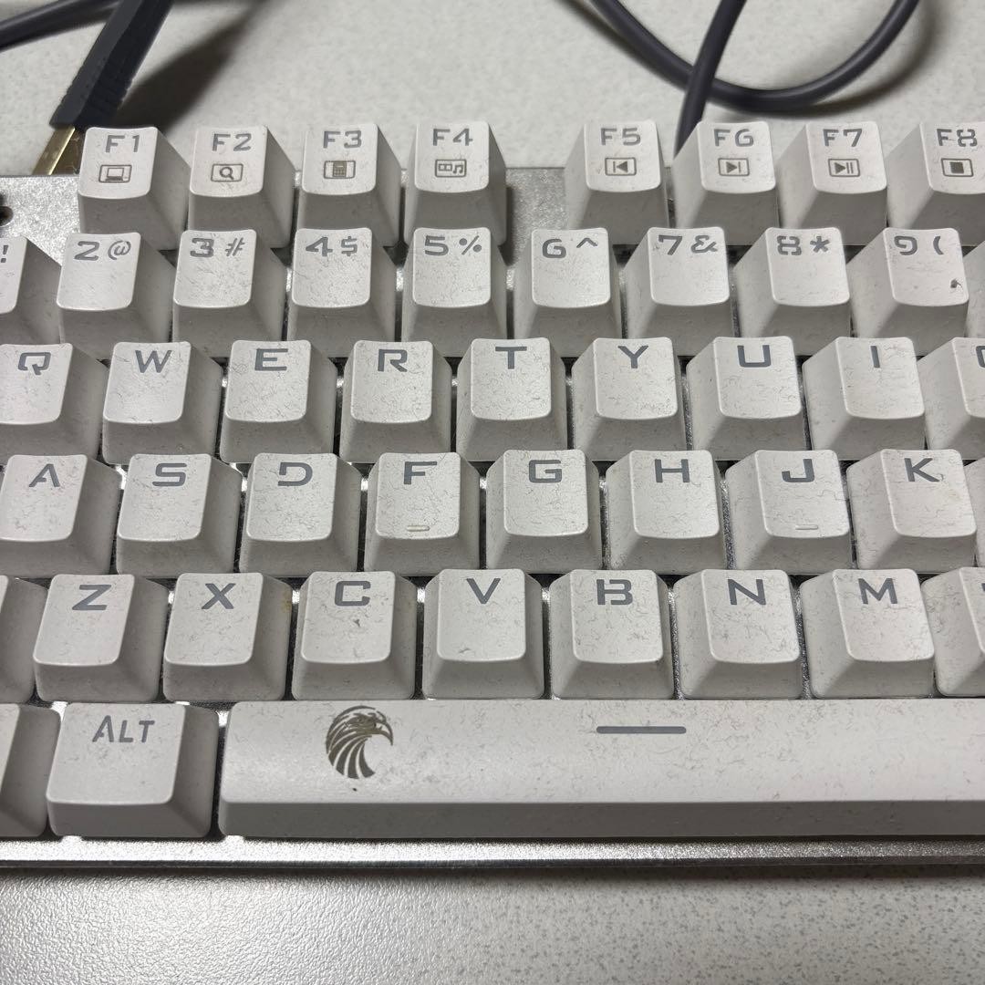 E-YOOSO Gaming Keyboard Model Does not apply US Wired White Lion Logo Untested