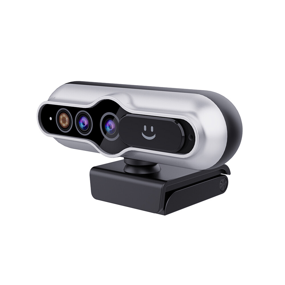 TOALLIN 2K Auto-Focus QHD Webcam Windows Hello Privacy Shutter w/Microphone New