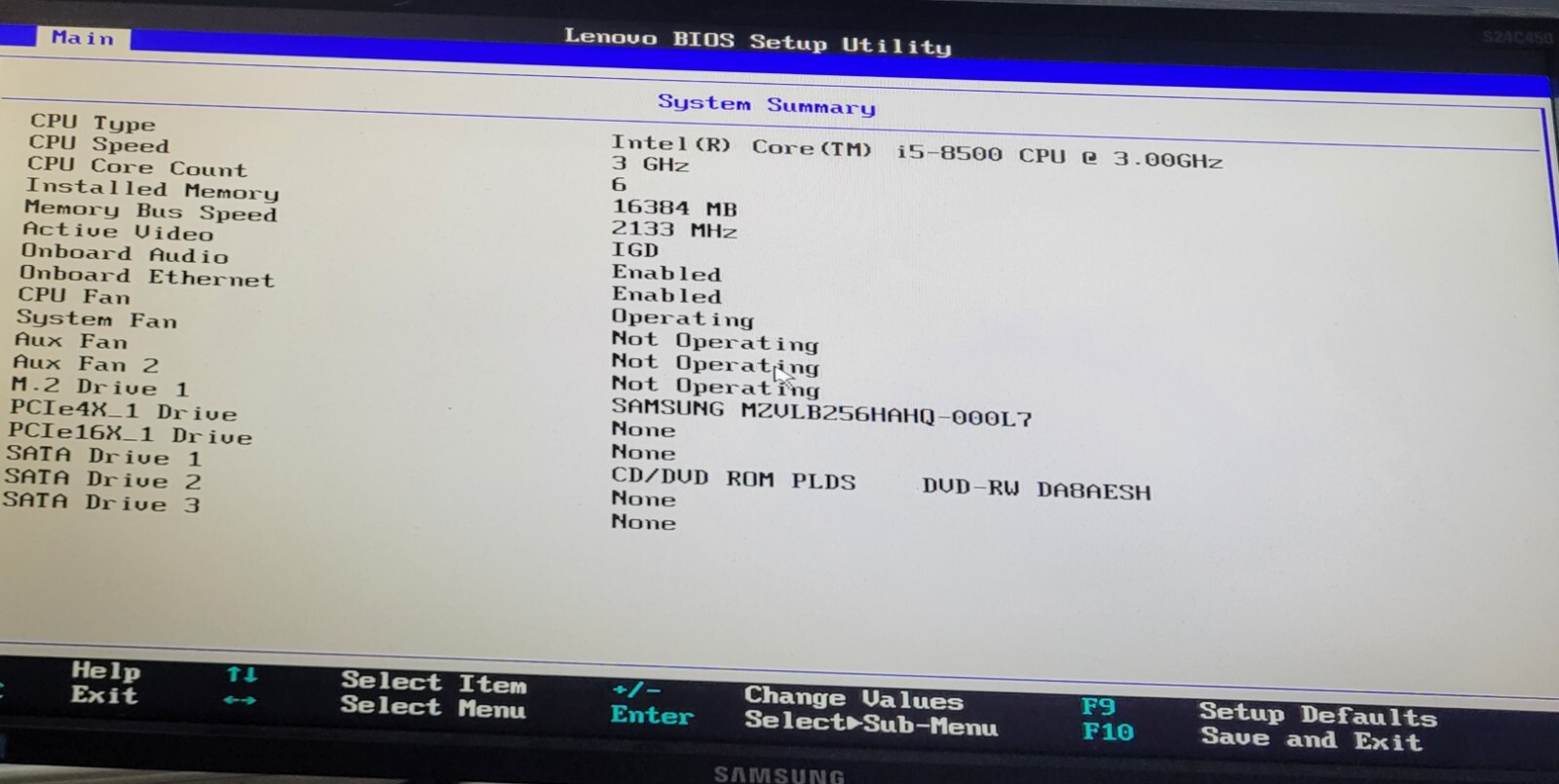 Lenovo ThinkCentre M720s i5 8th Gen.,3.00GHz,8GB 256GB M2) WIN 11PR With Wifi an