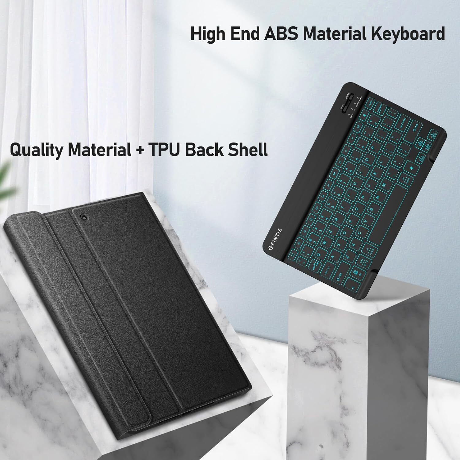 Backlit Keyboard Case For iPad 9th /8th /7th (2021/2020/2019) 10.2 Inch Cover