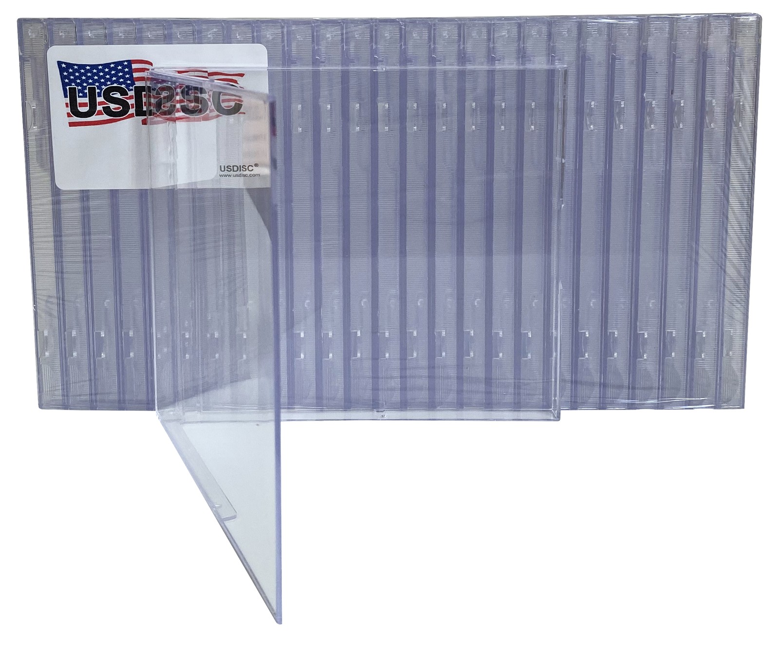USDISC Calendar Display Case Standard 10.4mm, (Clear) Lot