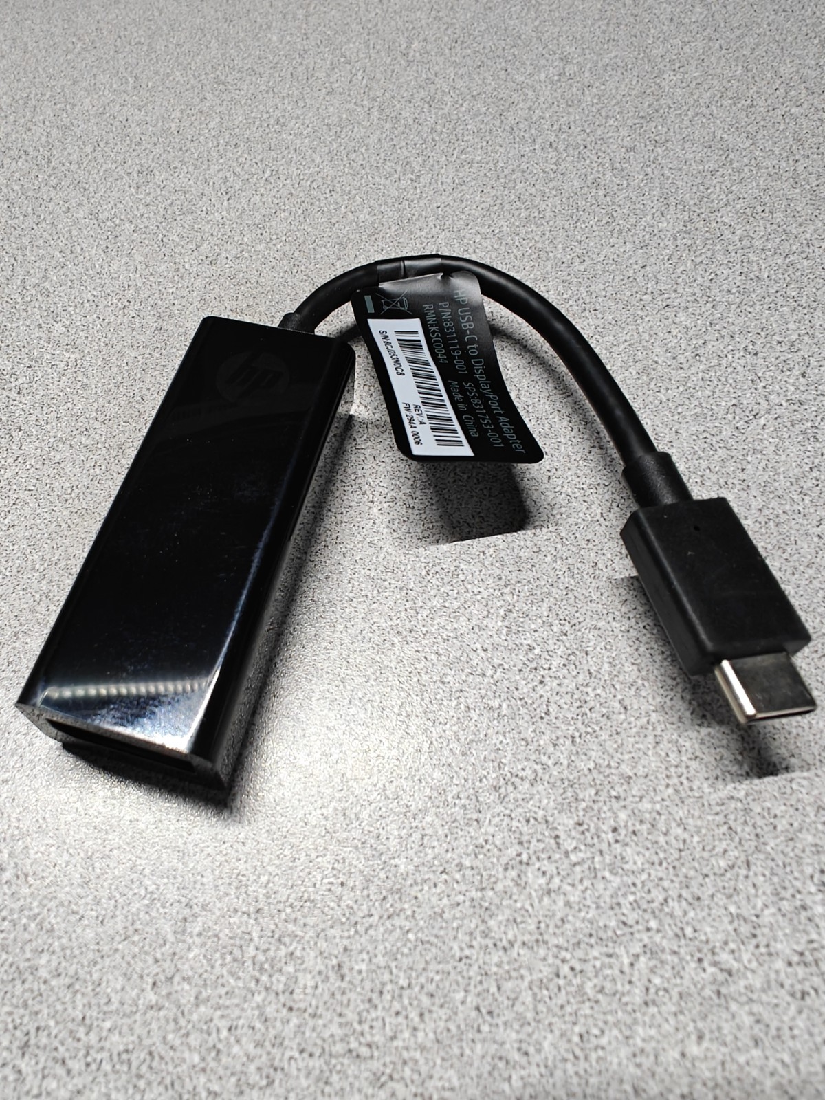 HP USB-C to DisplayPort Adapter Cable 4K@60Hz N9K78AA 831119-001 831753-001 NEW