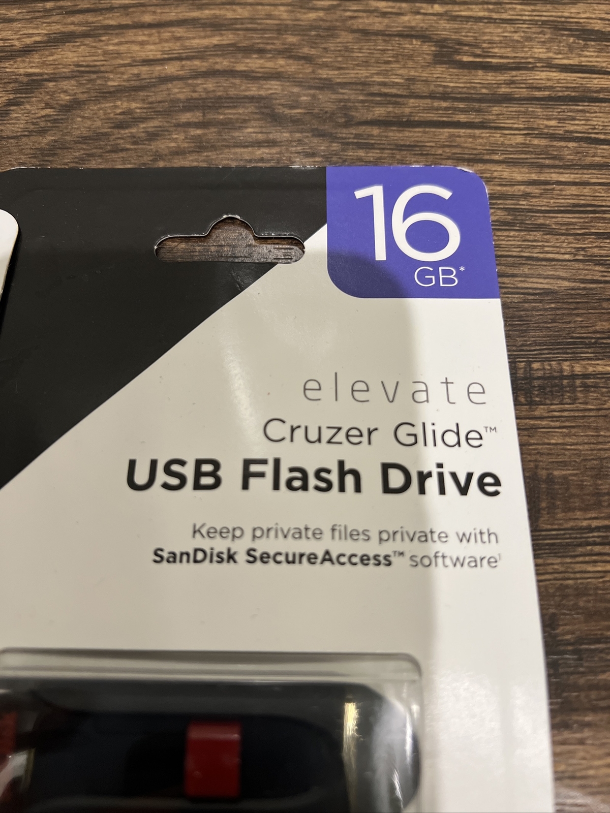 2 X SANDISK Cruzer Glide USB Flash Drive 16GB 2.0 Black