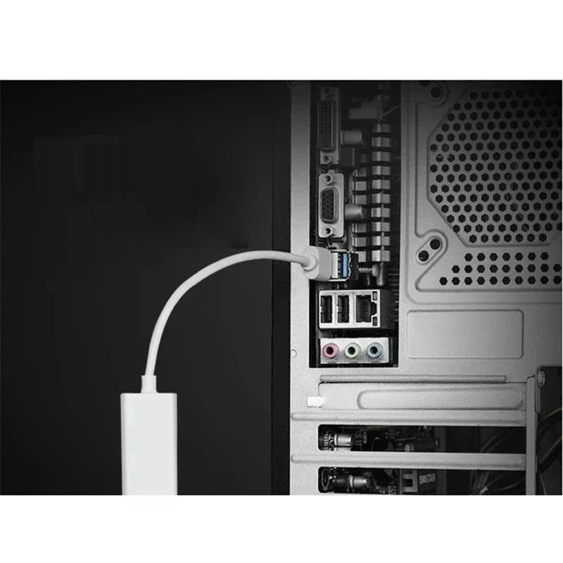 USB 2.0 to Ethernet RJ45 Network LAN Adapter for Windows 7/8/10/Vista/XP