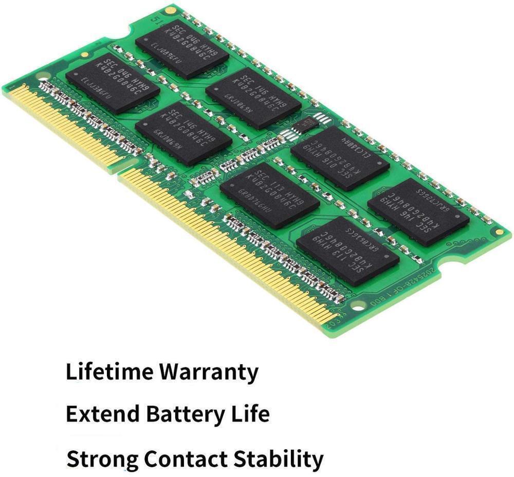 Crucial 8GB KIT 2X 4GB DDR3 1066MHz PC3 8500S Laptop 204Pin SODIMM Memory Ram