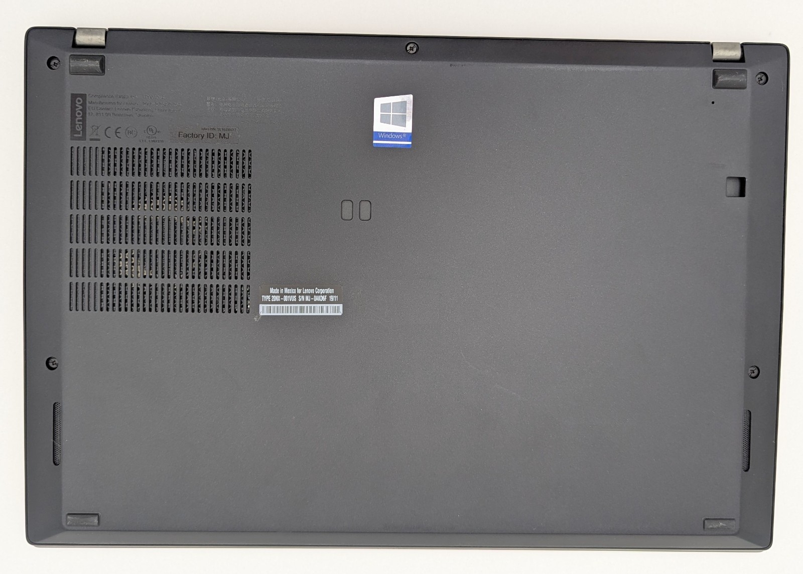 Lenovo ThinkPad T490s 14″ Laptop i5-8265U 1.60GHz 8GB RAM 256GB NVMe SSD Win 11