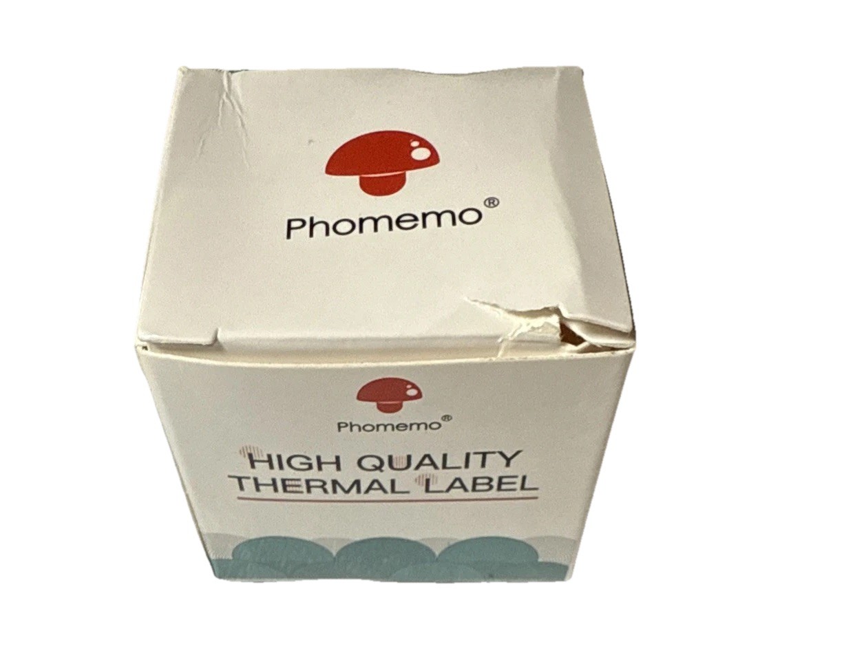 New Sealed Thermal Labels Phomemo 14”30mm/210pcs High Quality White Square Label
