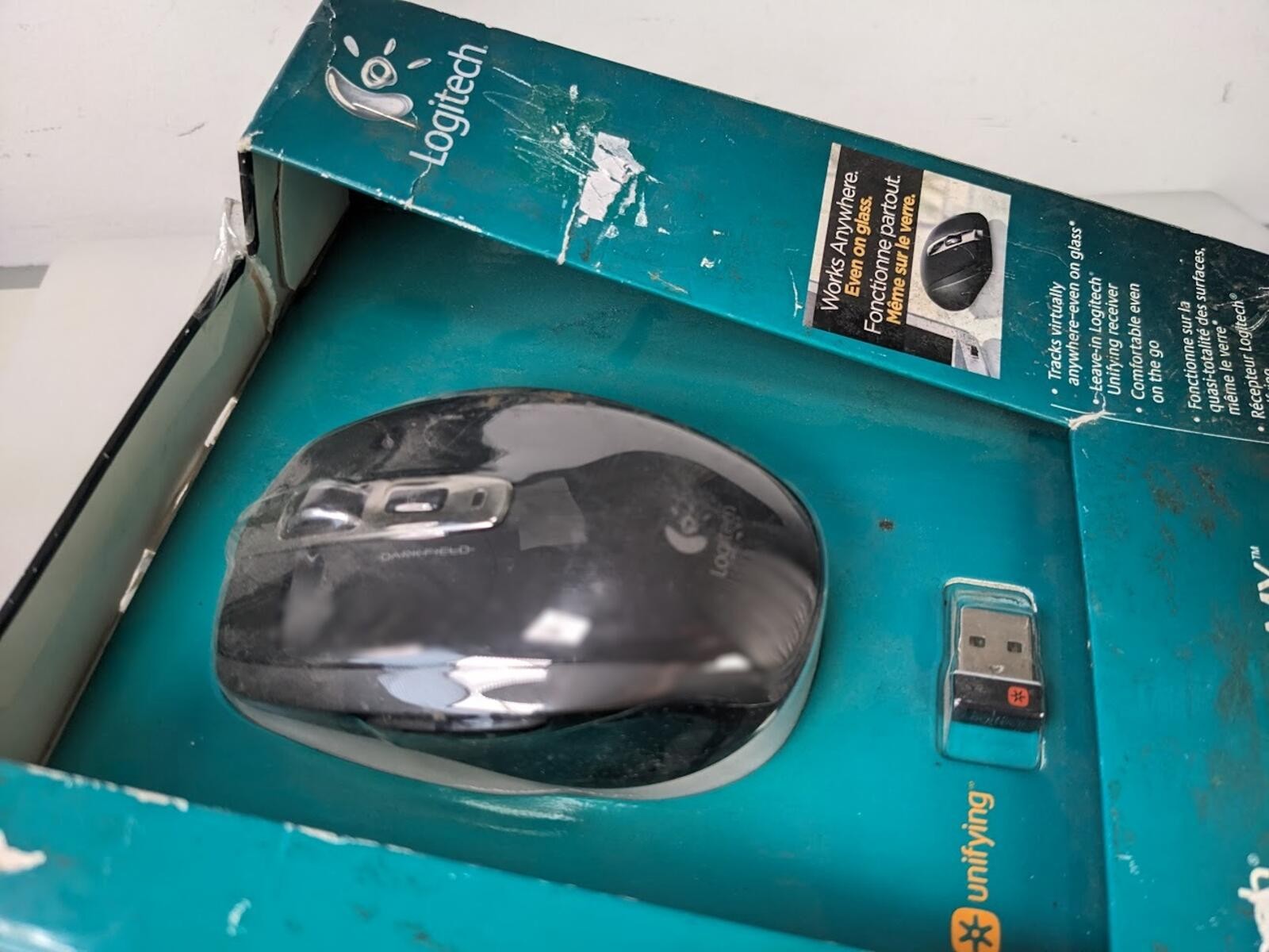 Logitech Anywhere MX M905 Notebook Mouse MX Wireless Mouse China Small Darkfield