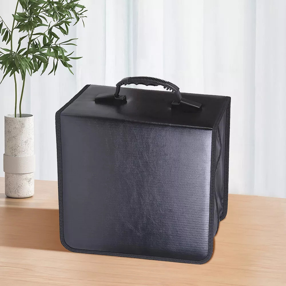 400/520 Disc CD Storage Binder Case w/ Handle Large Capacity Portable Organizer