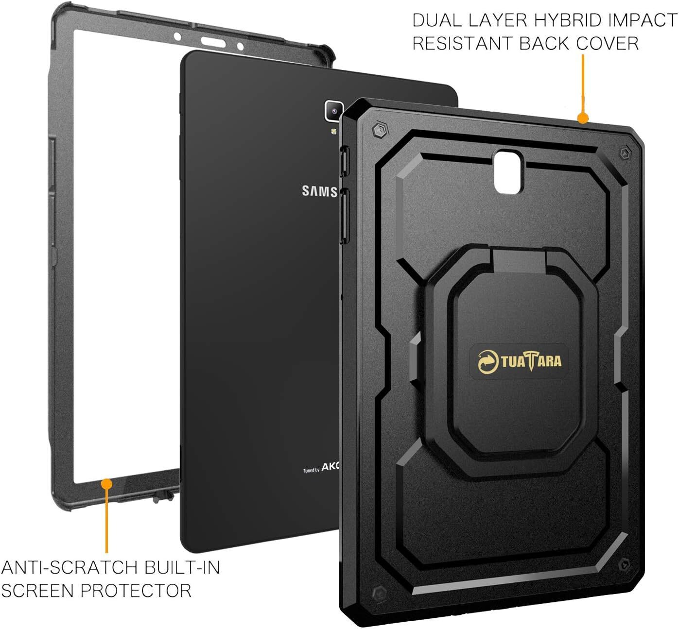 Shockproof Case for Samsung Galaxy Tab S4 10.5″ (2018) Grip Stand Rugged Cover
