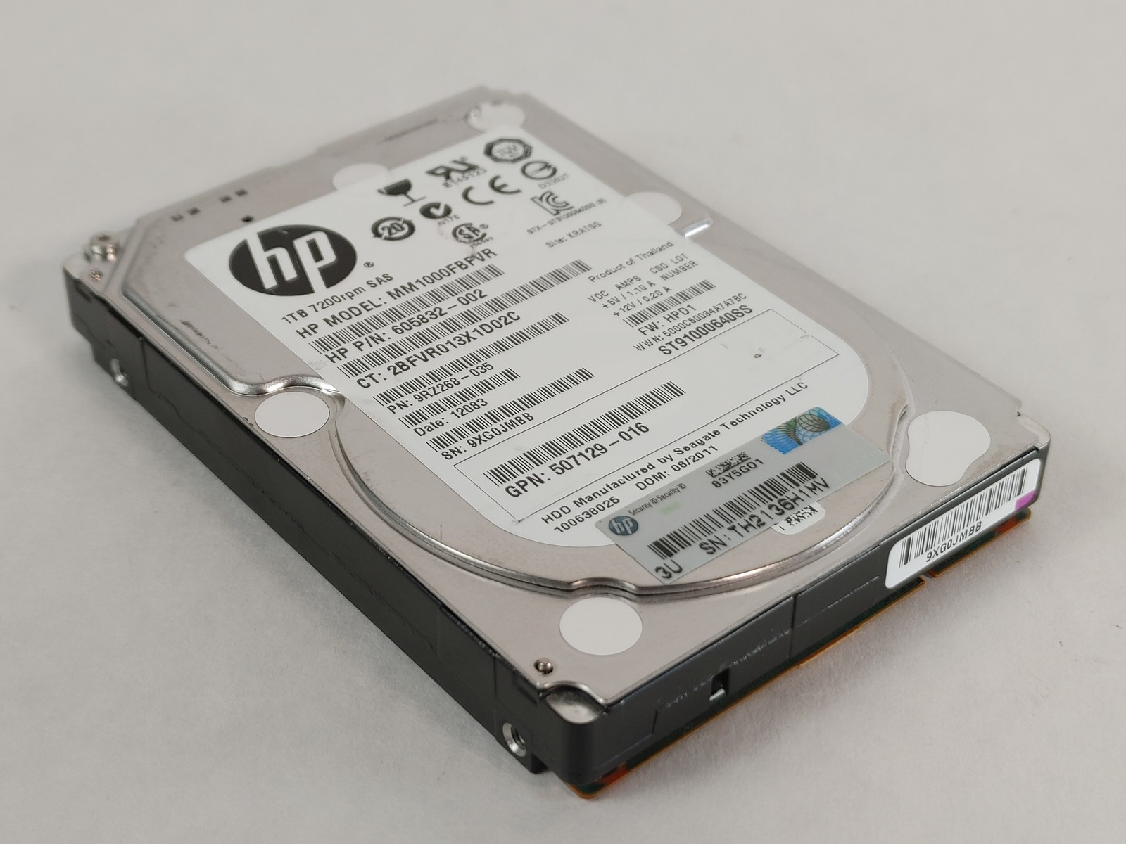 Seagate HP Constellation.2 ST91000640SS 1TB SAS 2 2.5 in Enterprise Hard Drive