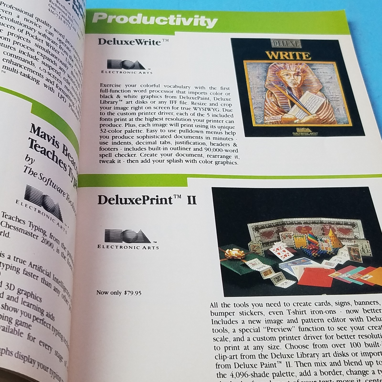 VTG Commodore Amiga Buyer’s Guide To Software & Accessories Vol 3 Computer Book