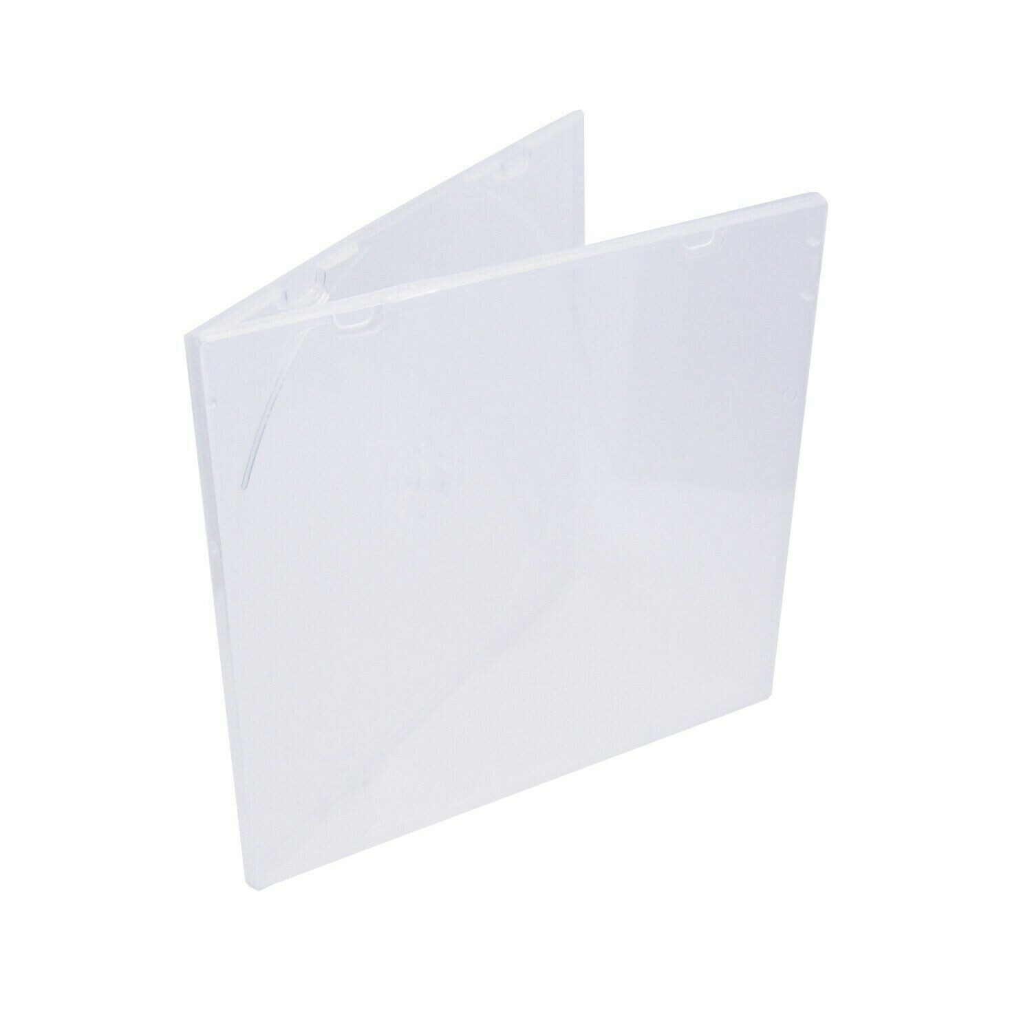 Maxtek 5.2mm Durable CD Case, Slim Single Clear PP Poly Plastic Cases, 100 Pack.