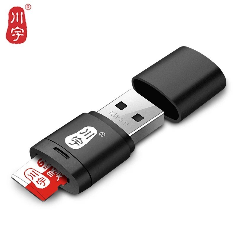 Micro SD Card Reader USB 2.0 High Speed TF Card Adapter 128GB Support