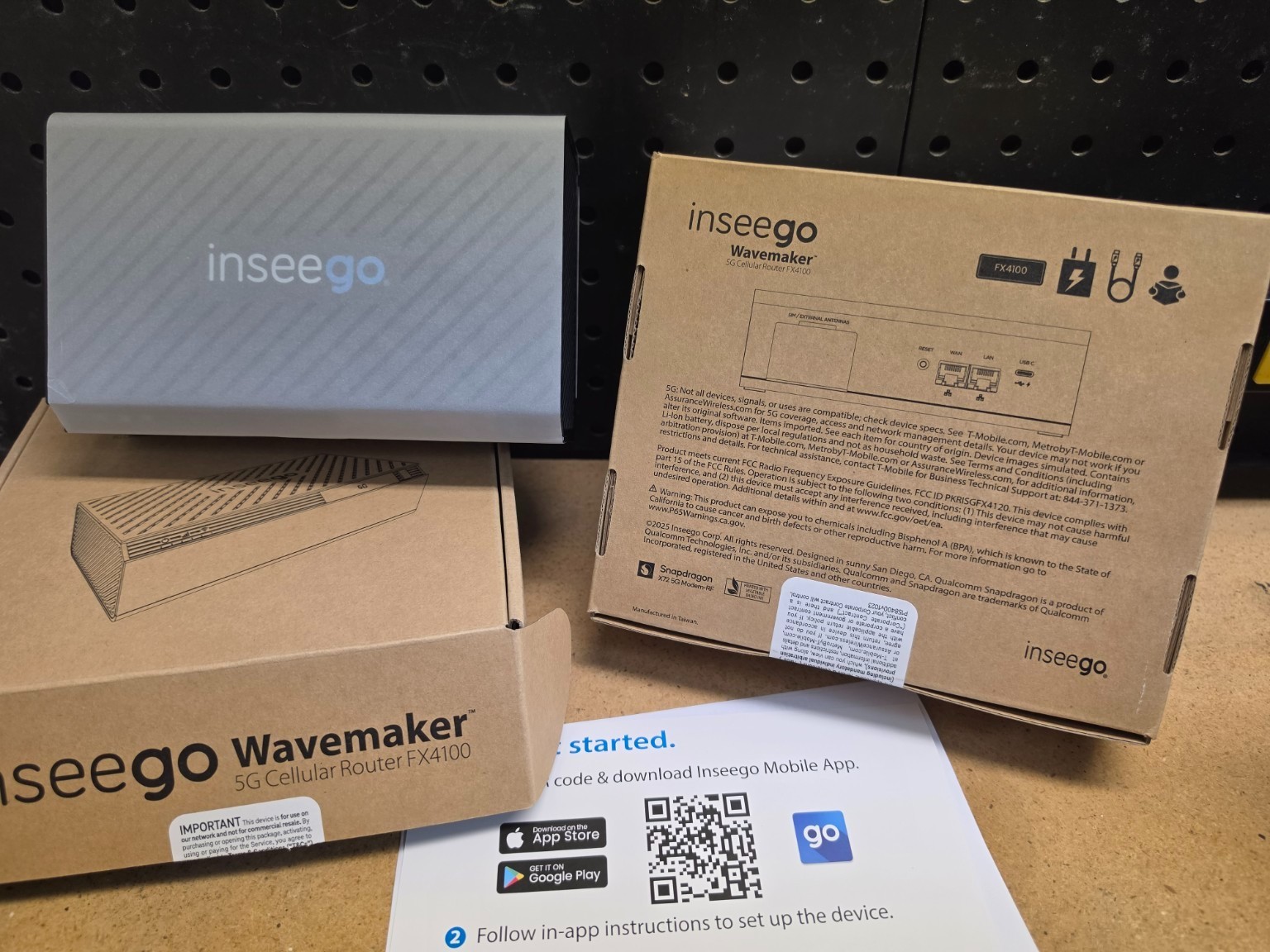 NEW Inseego Wavemaker FX4100 5G Cellular Router Hardware Only T-Mobile