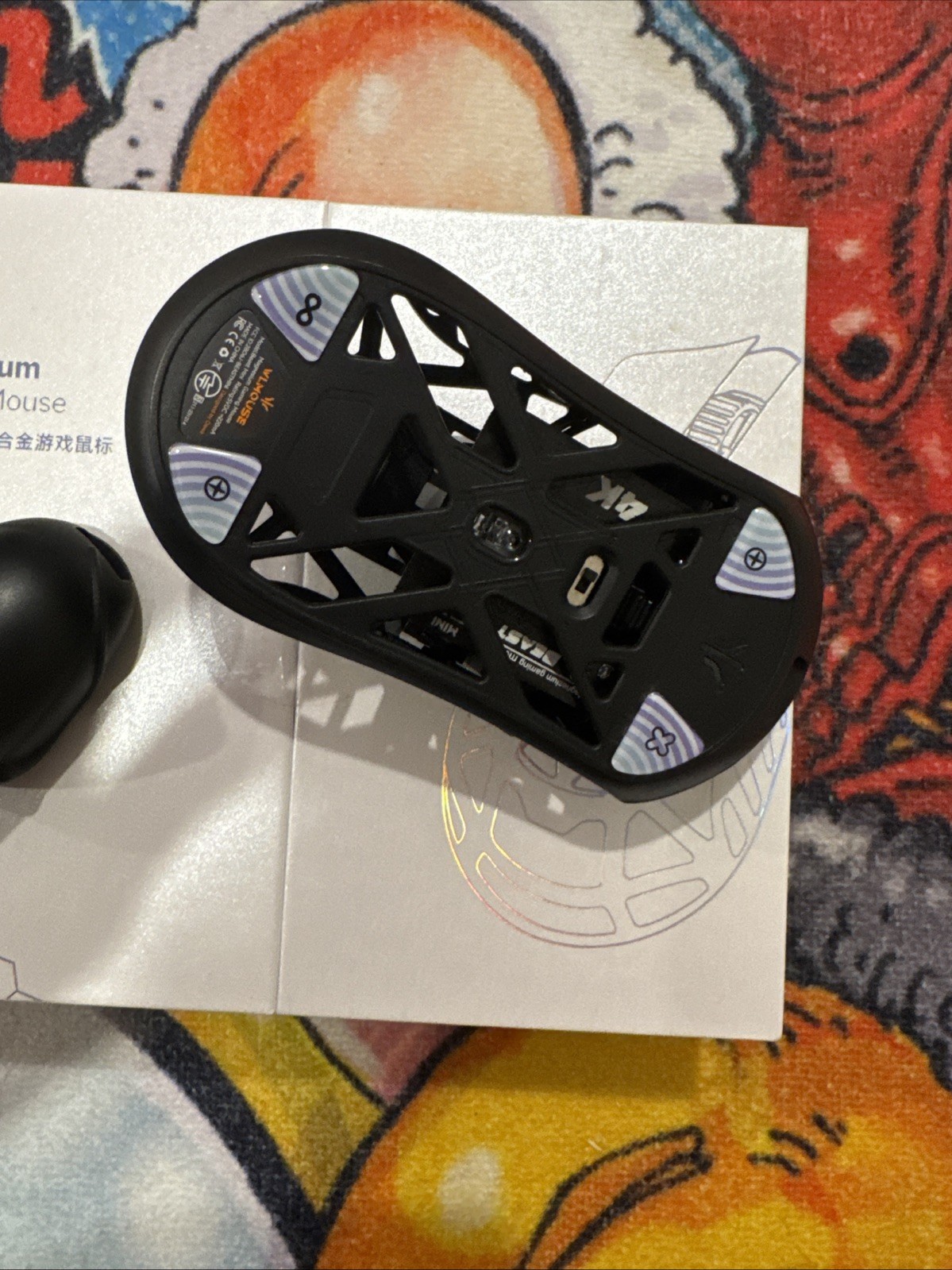 WL Mouse Beast x Mini Pro Magnesium Gaming Mouse Stellar Black Colorway