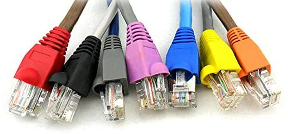 100 Pcs Mixed Color Cat5E Cat6 Rj45 Ethernet Network Cable Strain Relief Boots