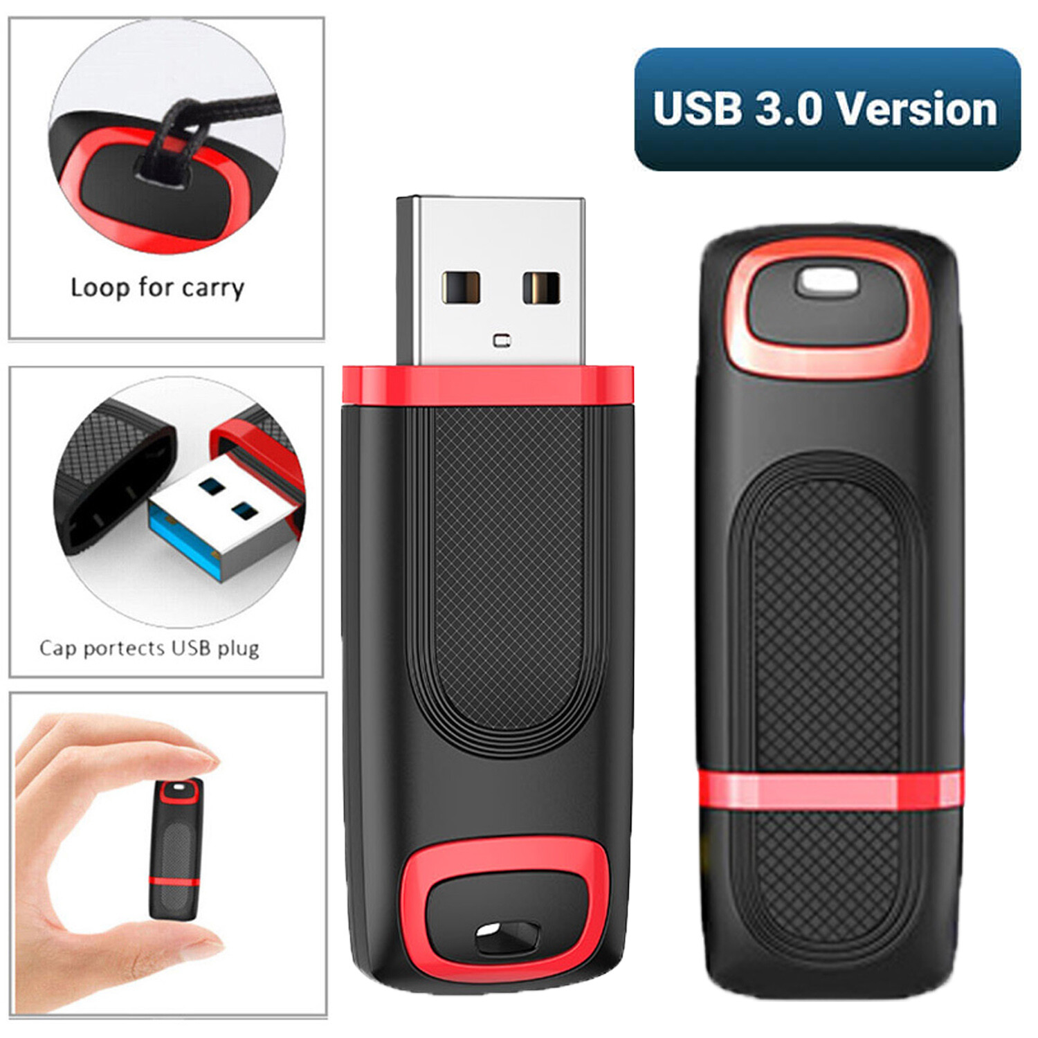 USB 3.0 Flash Drives Memory Stick Pen Drive USB Stick 32GB 64GB LOT