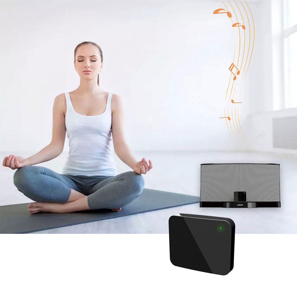 Bluetooth Wireless Music Audio Receiver for iPhone iPad iPod Galaxy 30-Pin Dock