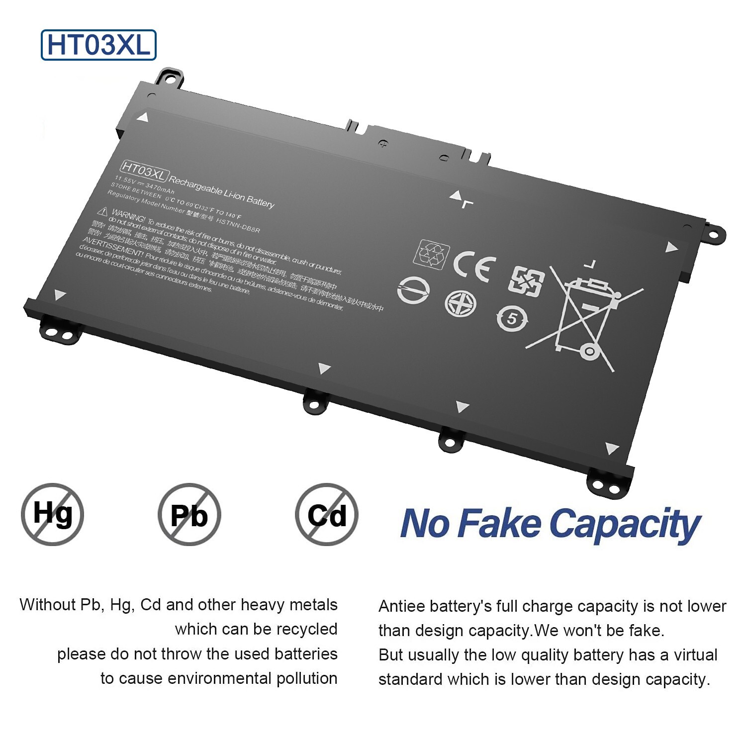 41.9Wh Battery For HP Pavilion 15-CS0079TX 15-CS0080TX 15-CS0081TX 15-CS0082CL