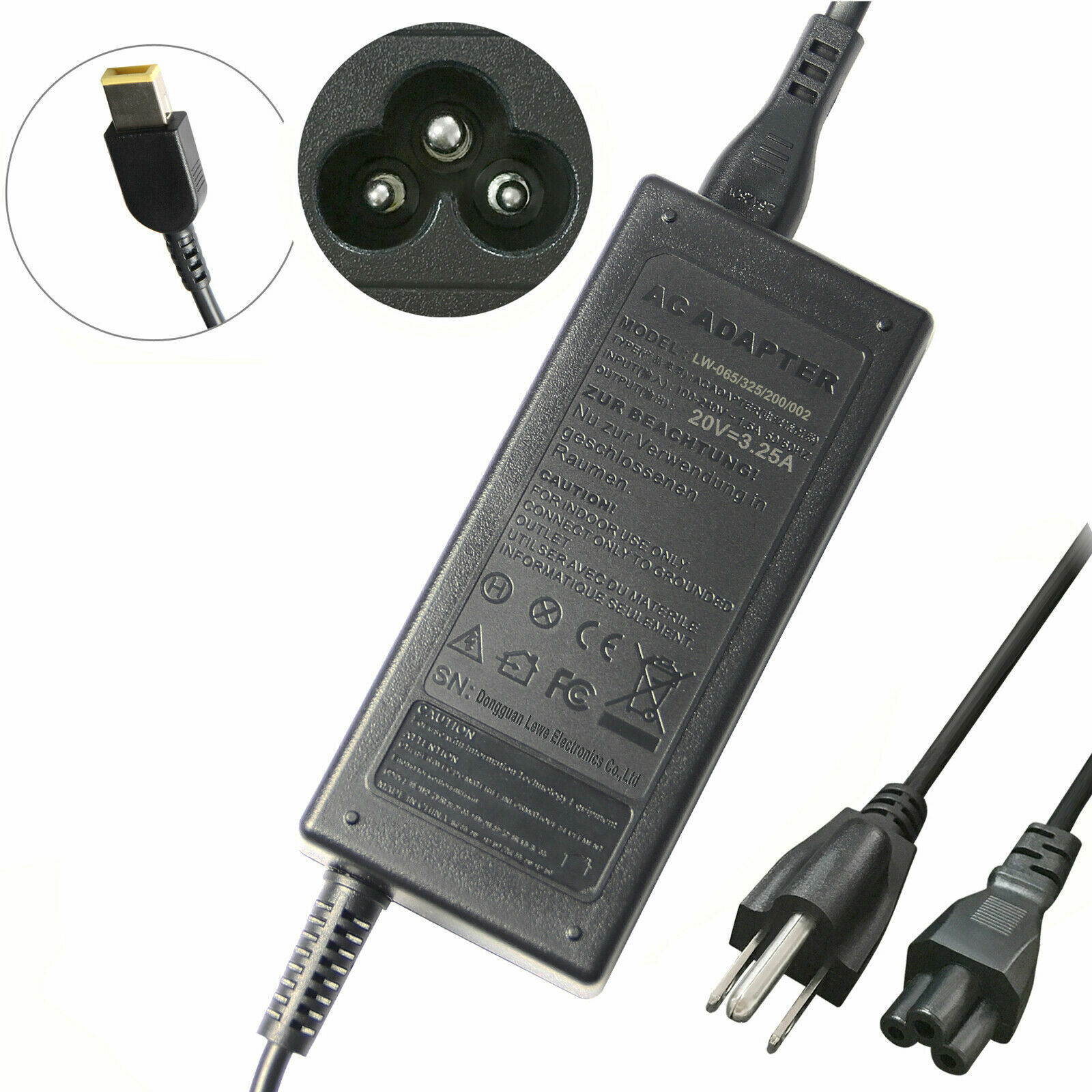 AC Adapter Charger for Lenovo ThinkCentre M630e M710q M715q Tiny Power Supply