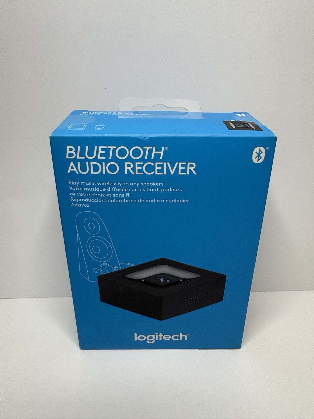 Logitech Bluetooth Audio Adapter Receiver Wireless Streaming 980-000910 -NEW