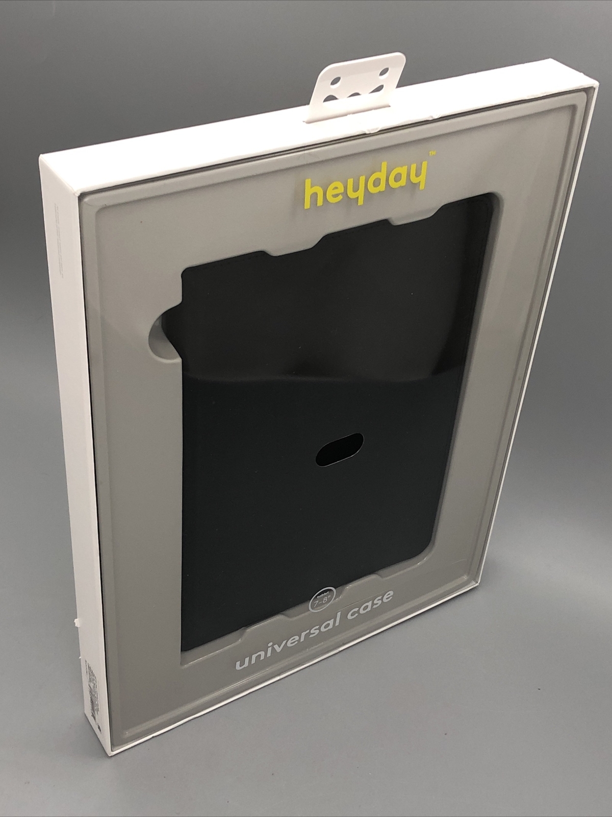 Heyday Universal Case for 7-8″ Tablet (Apple, Samsung, Etc) – BLACK -Soft