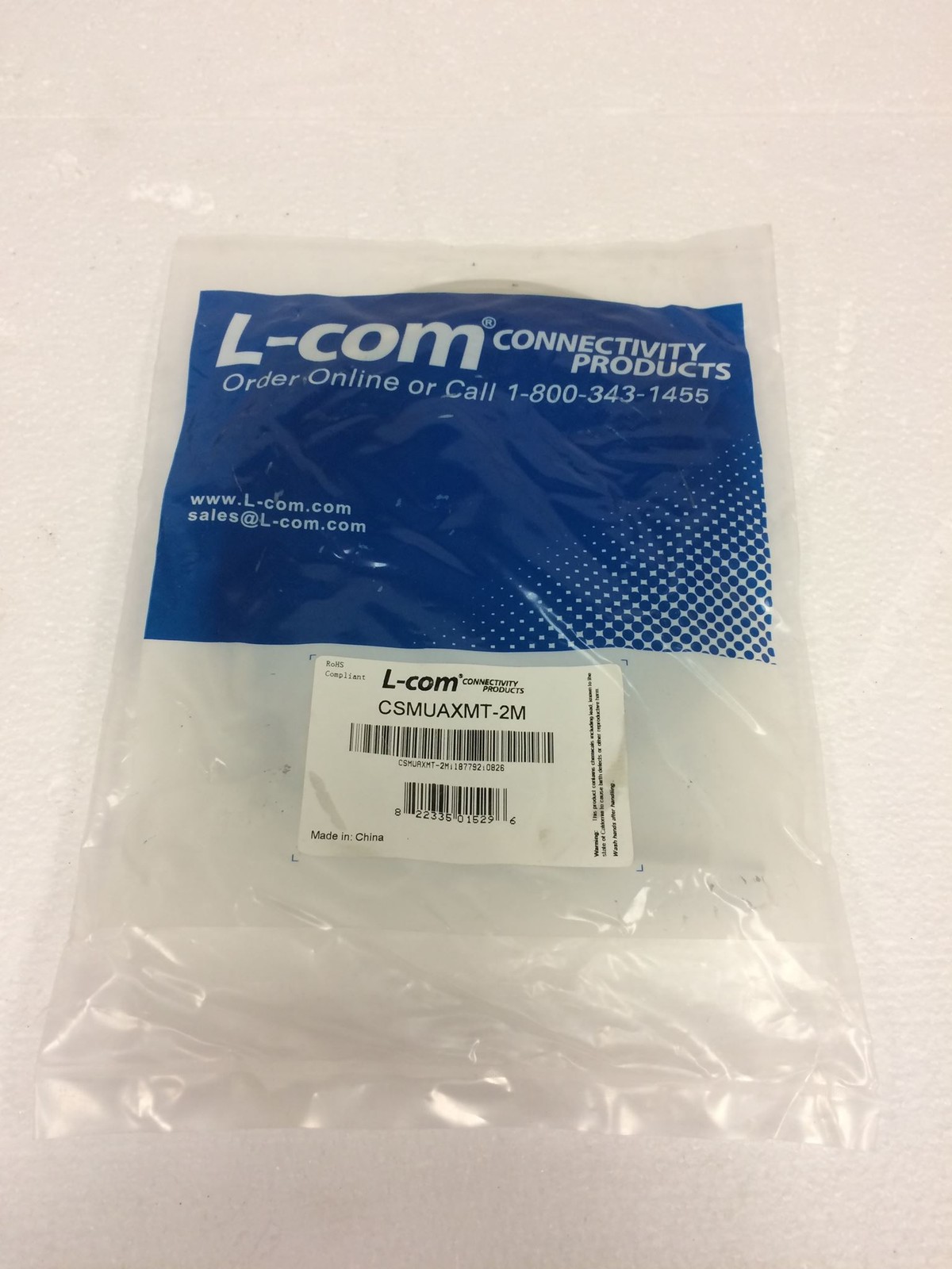 Lot of 10 NEW L-COM Csmuaxmt-2m 6 Ft USB Type A Male/Female Mounting Extension