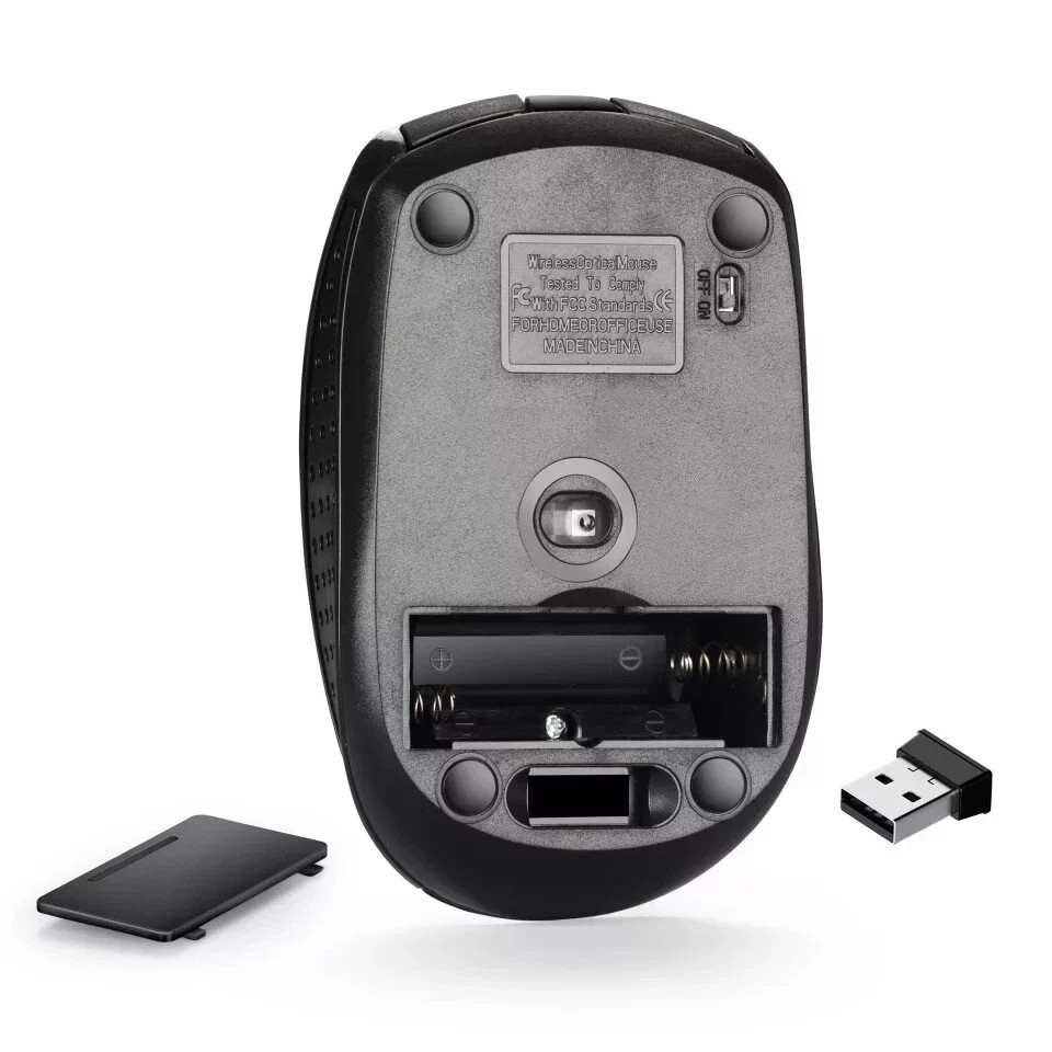2.4GHz Wireless Optical Mouse Mice & USB Receiver For PC Laptop Computer DPI USA
