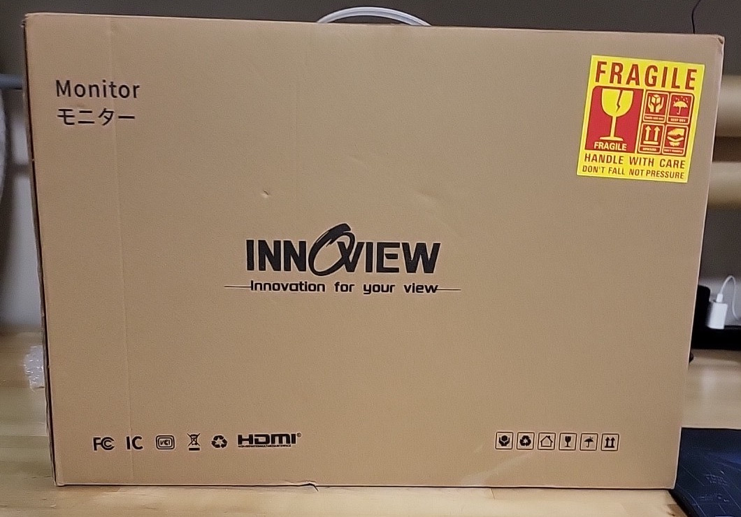 InnoView 23.8″ FHD 100Hz Monitor Built-in Speakers 315°Adjustable 100% sRGB