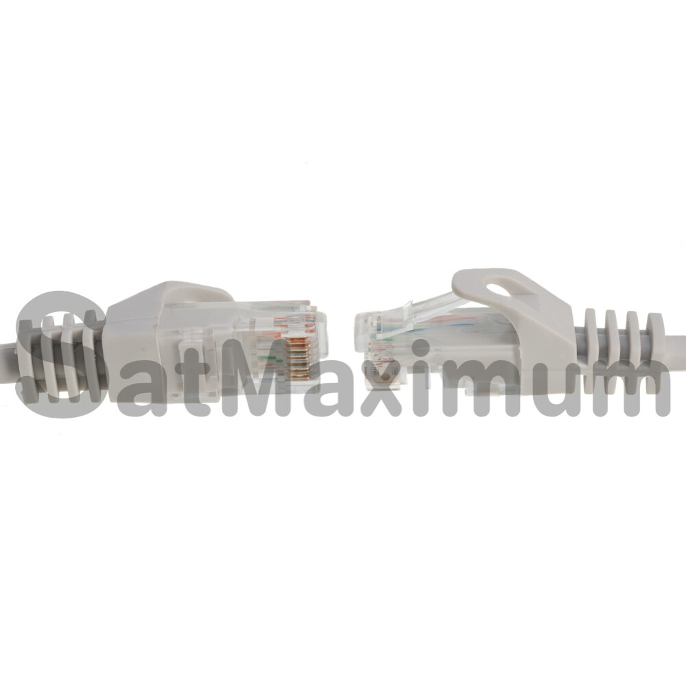 CAT6e/CAT6 Ethernet LAN Network RJ45 Patch Cable Gray 25FT- 200FT Multipack LOT