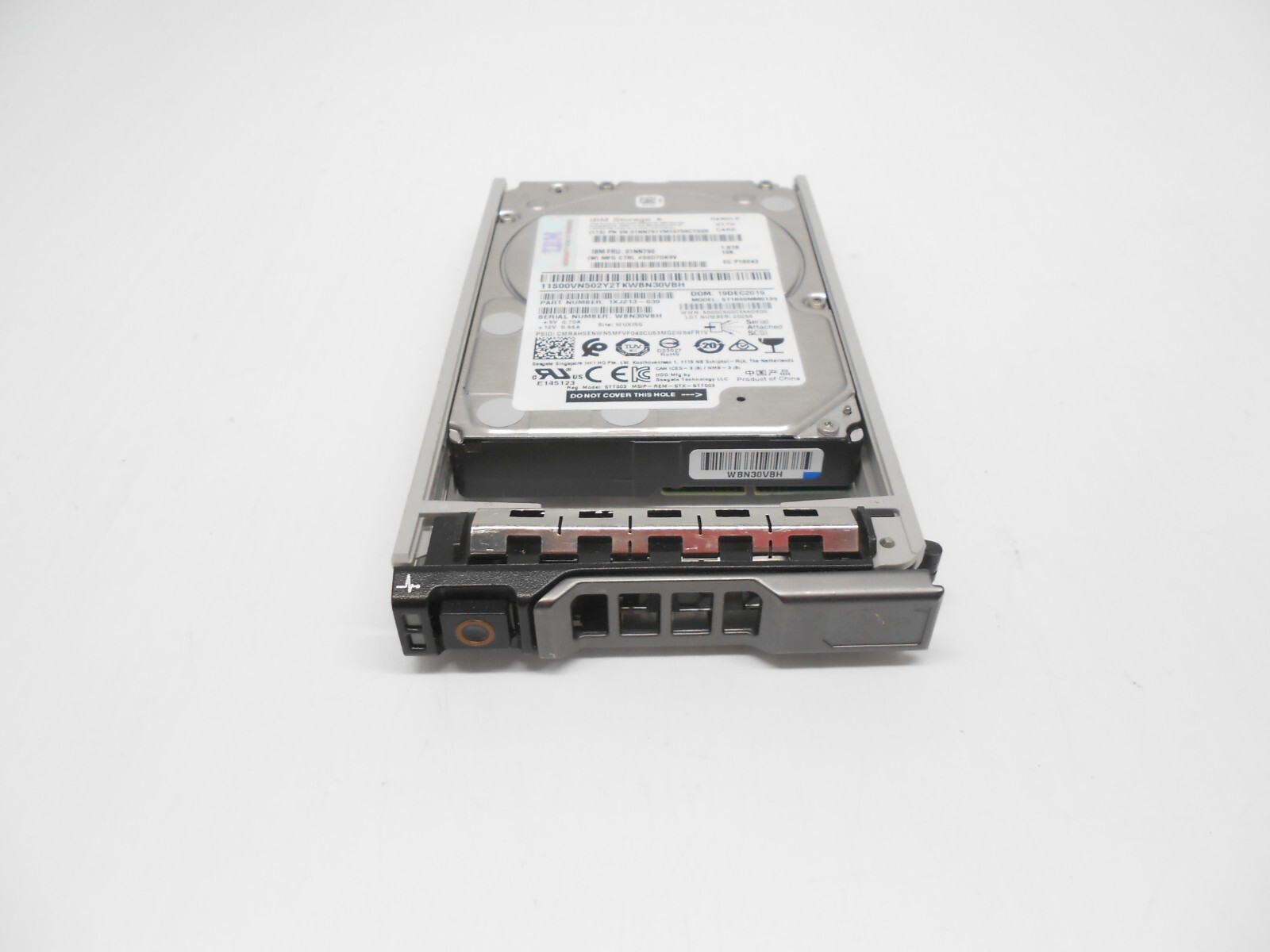1.8TB 10K SAS 2.5″ 12G HARD DRIVE DELL SERVER R430 R630 R730 T630 R830 R930 2TB