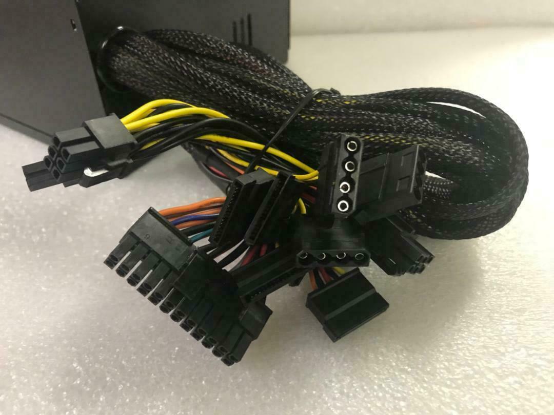 NEW 1000W Power Supply + 8PIN Converter cable for ebay buyer #hhr-lasers