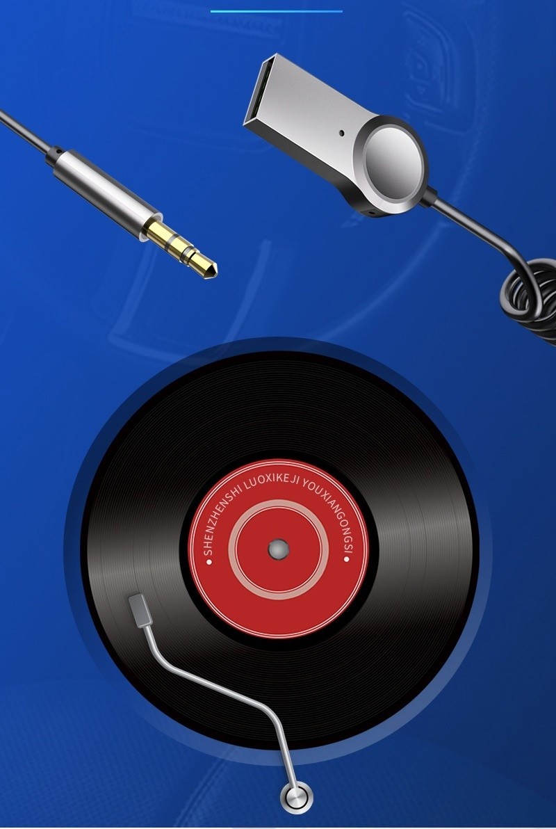 Aux Car Bluetooth Receiver